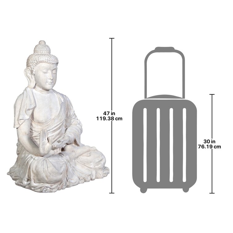 Design Toscano Giant Meditative Buddha of the Grand Temple Statue